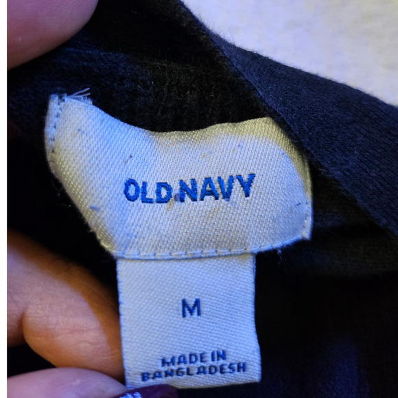 Old navy Solid Open Front Long Knit Cardigan Sweaters with Pockets M - Picture 5 of 8